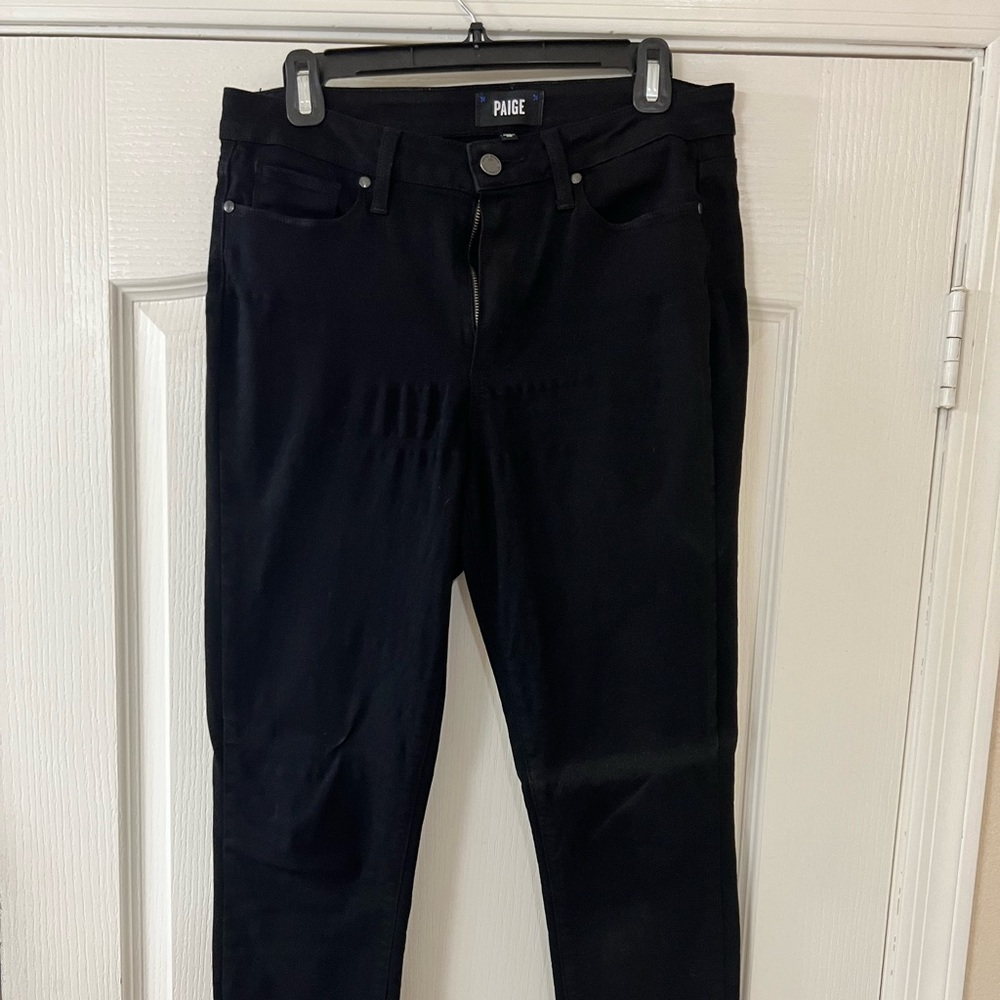 Paige Horton ultra skinny black jeans